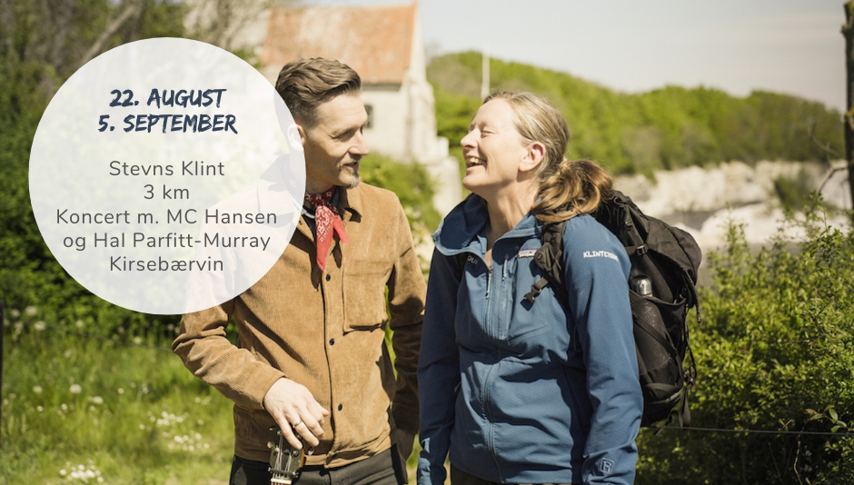 koncertvandring 2026 stevns klint med mchansen og hal parfitt-murray