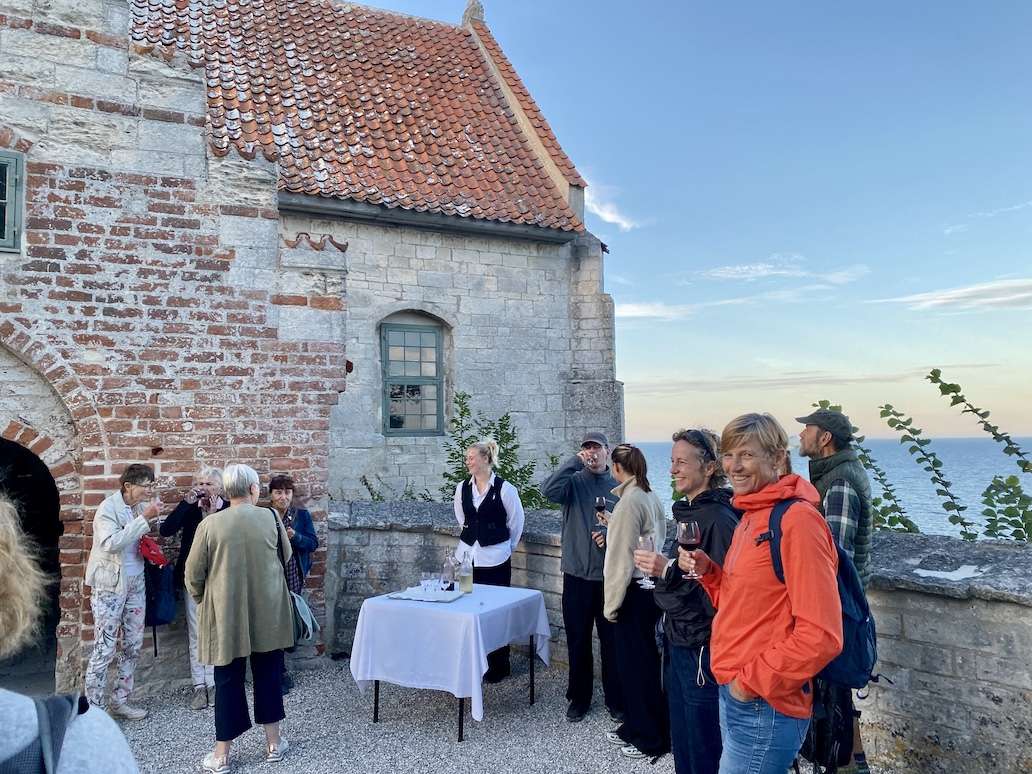 kirsebærvin ved Højerup Kirke
