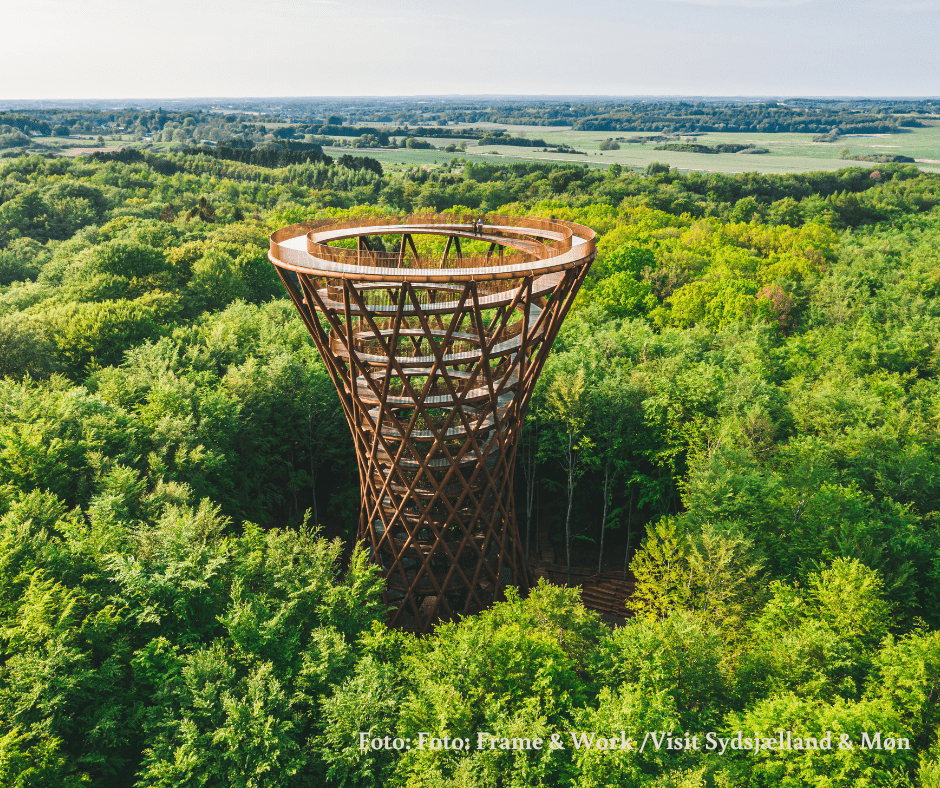 Skovtaarnet forest tower roennede sjaelland zealand