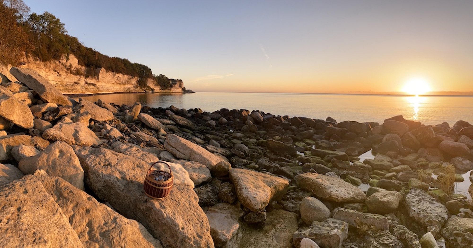 sunrise stevns klint